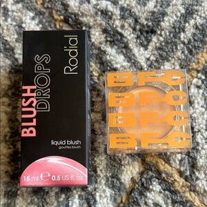 Rodial Frosted Pink Blush Drops with BFC Cream Highlighter Taupe #08 NEW